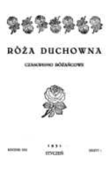 Róża Duchowna - R. 30 (1931) n. 1-12