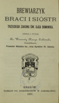 Brewiarzyk braci i sióstr Trzeciego Zakonu św. Dominika