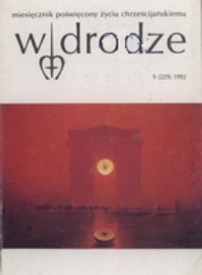 W drodze - R. 20 (1992) nr 9