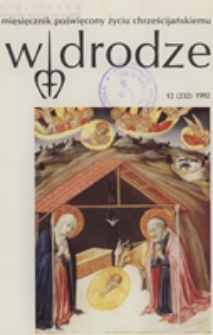 W drodze - R. 20 (1992) nr 12